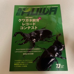 BE-KUWA 最新号!No73「第19回クワガタ飼育レコード!」 | D.D.A ism